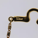Christian Dior Necktie Chain metal Gold Tone Auth 85891-5