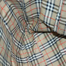 Burberrys Shoulder Bag Leather Silver Black Auth 85895-18