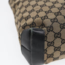 GUCCI GG Canvas Shoulder Bag Navy Silver 019 0402 1705 Auth 85896-17