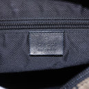 GUCCI GG Canvas Shoulder Bag Navy Silver 019 0402 1705 Auth 85896-19