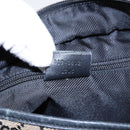 GUCCI GG Canvas Shoulder Bag Navy Silver 019 0402 1705 Auth 85896-12