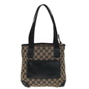 GUCCI GG Canvas Shoulder Bag Navy Silver 019 0402 1705 Auth 85896-13