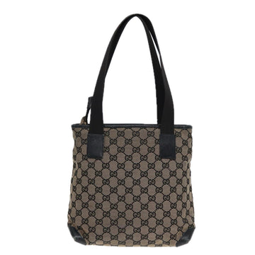GUCCI GG Canvas Shoulder Bag Navy Silver 019 0402 1705 Auth 85896 - 0