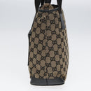 GUCCI GG Canvas Shoulder Bag Navy Silver 019 0402 1705 Auth 85896-4