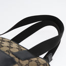 GUCCI GG Canvas Shoulder Bag Navy Silver 019 0402 1705 Auth 85896-14