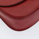 LOUIS VUITTON Epi Saint Cloud GM Shoulder Bag Red M52197 LV Auth 85907-15