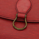 LOUIS VUITTON Epi Saint Cloud GM Shoulder Bag Red M52197 LV Auth 85907-18