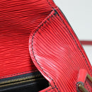 LOUIS VUITTON Epi Saint Cloud GM Shoulder Bag Red M52197 LV Auth 85907-19