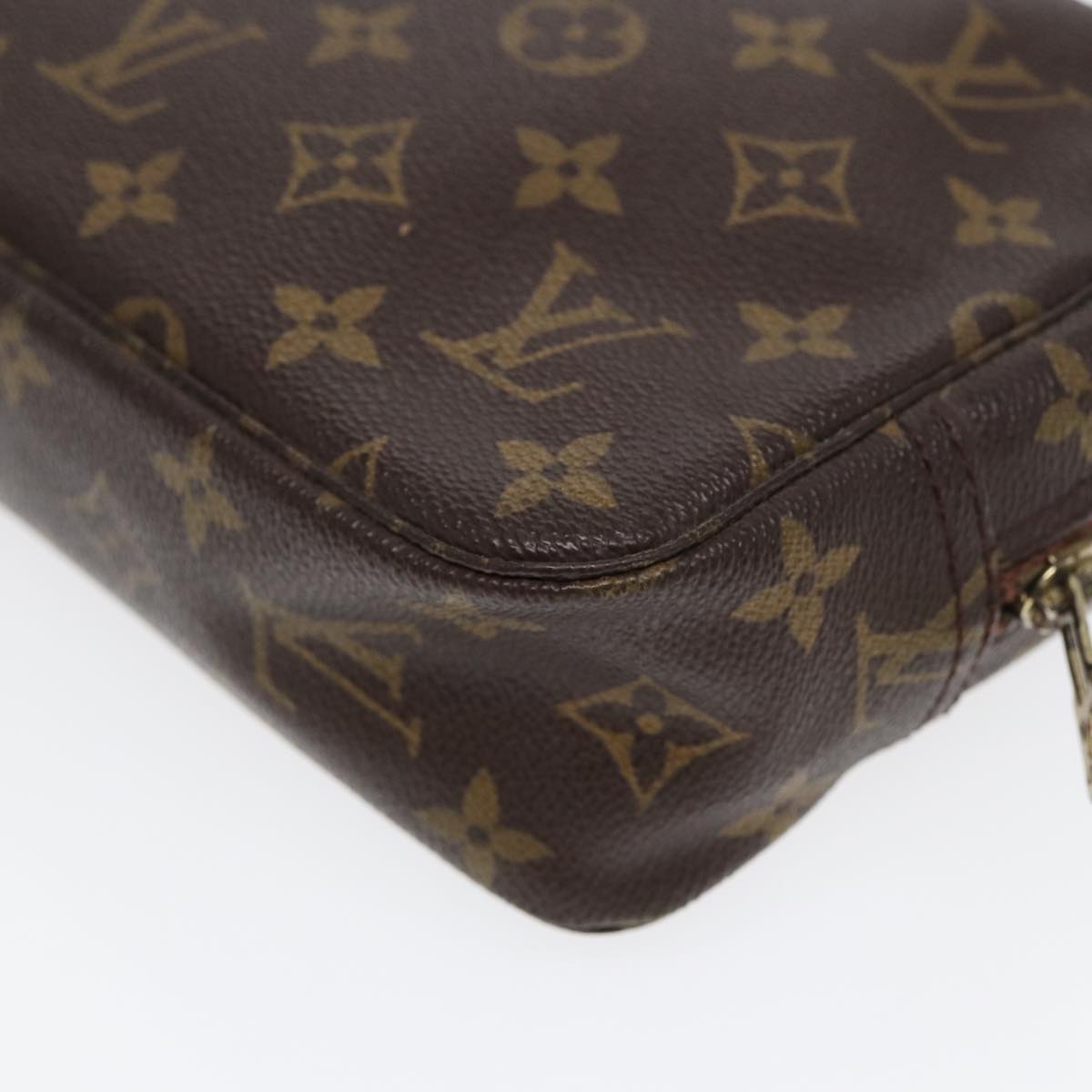 LOUIS VUITTON Monogram Trousse Toilette 23 Clutch Bag M47524 LV Auth 85910