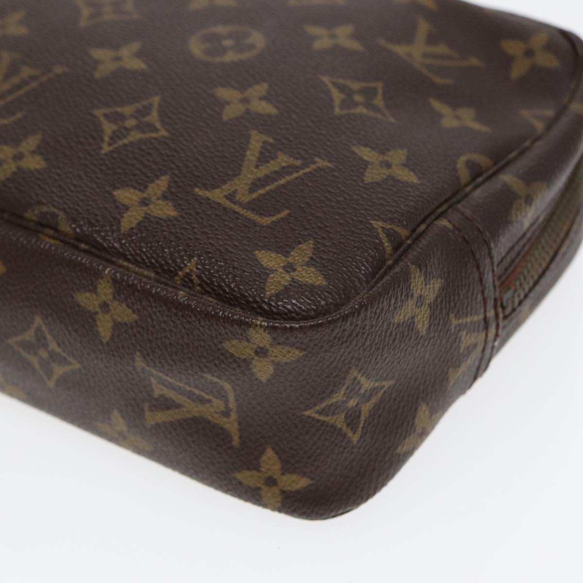 LOUIS VUITTON Monogram Trousse Toilette 23 Clutch Bag M47524 LV Auth 85910