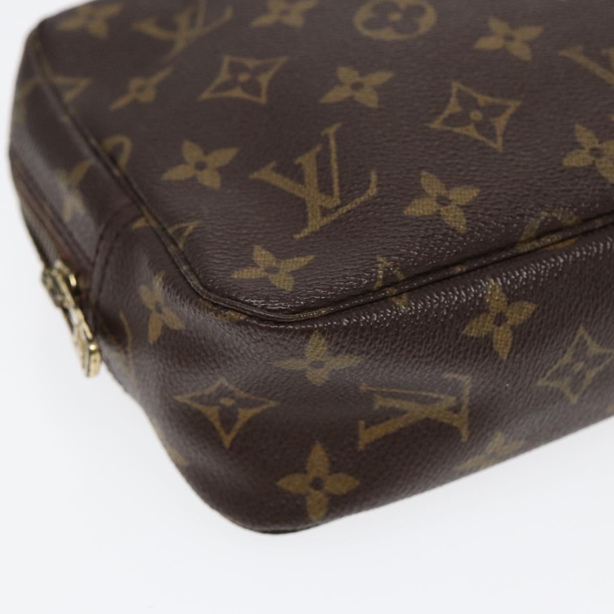 LOUIS VUITTON Monogram Trousse Toilette 23 Clutch Bag M47524 LV Auth 85910