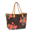 LOUIS VUITTON Monogram Rose Neverfull MM Tote Bag M48613 LV Auth 85918SAV-1