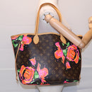LOUIS VUITTON Monogram Rose Neverfull MM Tote Bag M48613 LV Auth 85918SAV-22