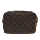 LOUIS VUITTON Monogram Compiegne 23 Clutch Bag M51847 LV Auth 85921-2