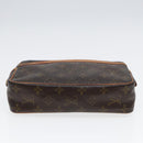 LOUIS VUITTON Monogram Compiegne 23 Clutch Bag M51847 LV Auth 85921-6