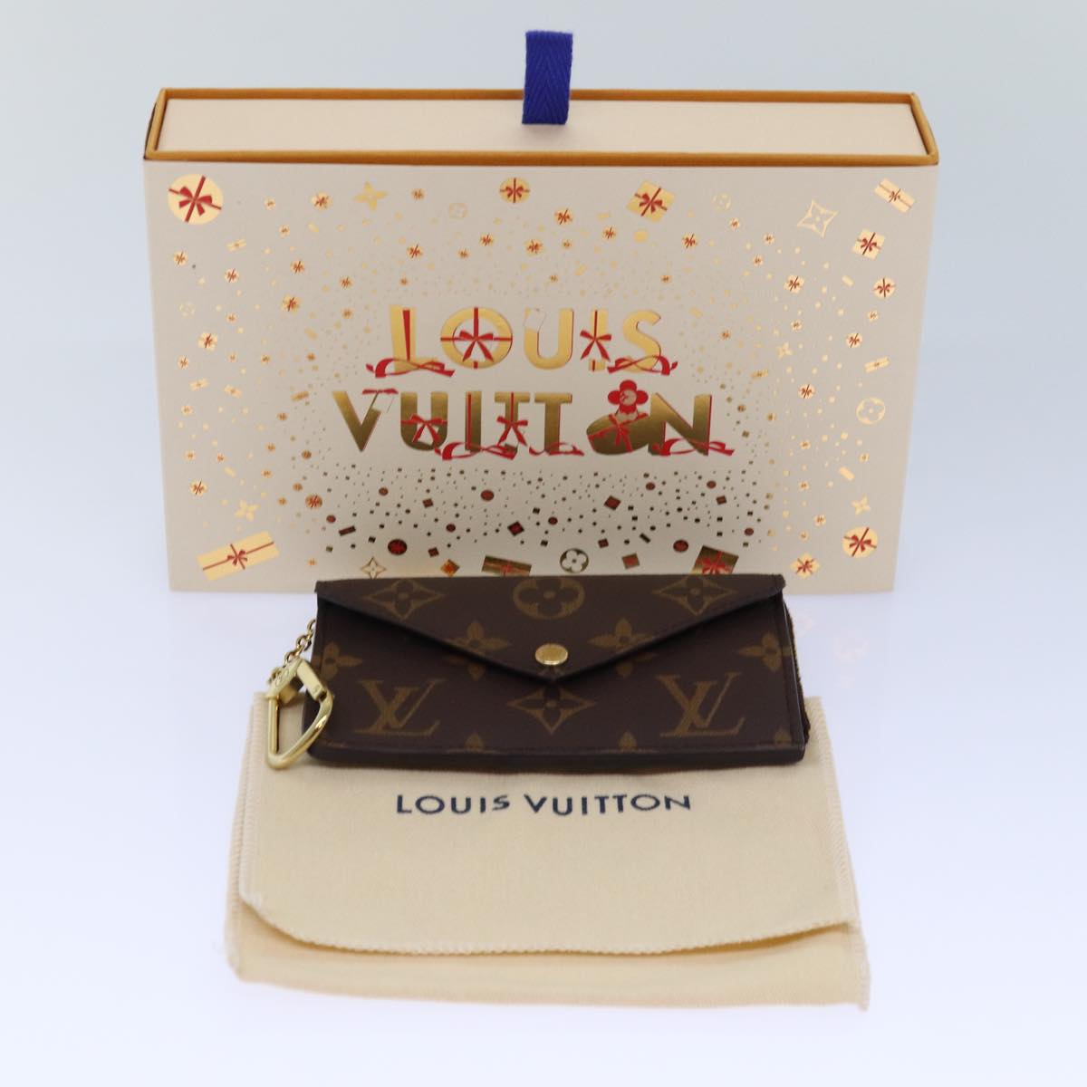 LOUIS VUITTON Monogram Porte Cartes Recto Verso Coin Purse M69431 LV Auth 85933A