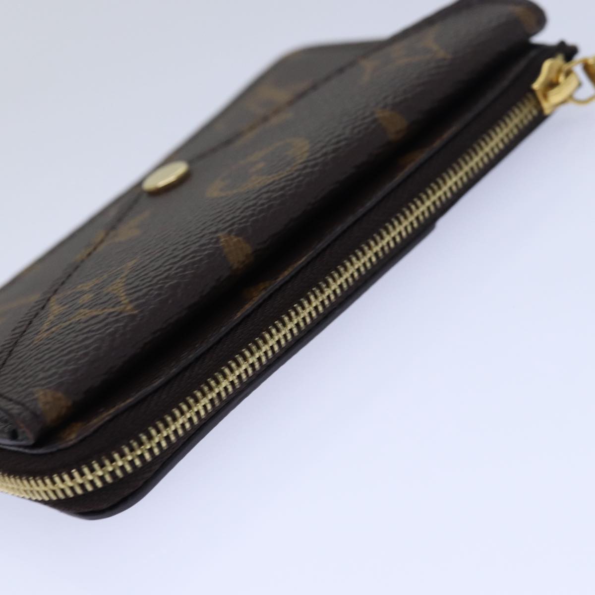 LOUIS VUITTON Monogram Porte Cartes Recto Verso Coin Purse M69431 LV Auth 85933A