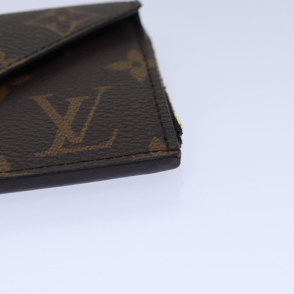 LOUIS VUITTON Monogram Porte Cartes Recto Verso Coin Purse M69431 LV Auth 85933A