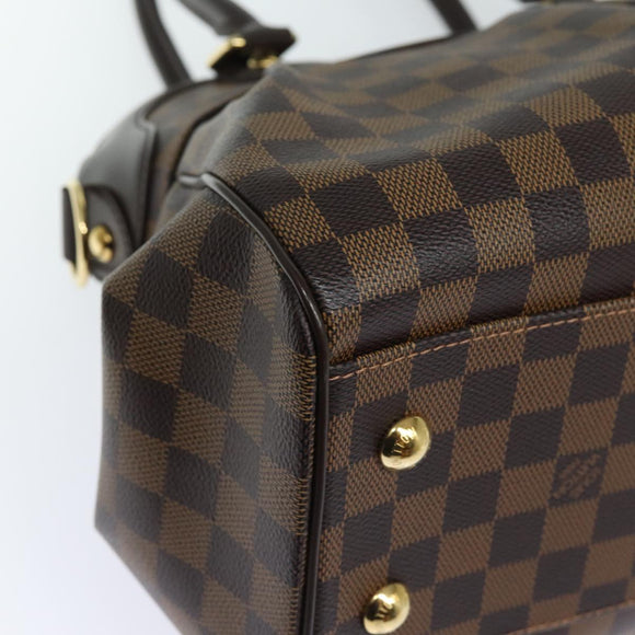 LOUIS VUITTON Damier Ebene Trevi GM Hand Bag 2way N51998 LV Auth 85934SAV
