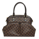 LOUIS VUITTON Damier Ebene Trevi GM Hand Bag 2way N51998 LV Auth 85934SAV-13