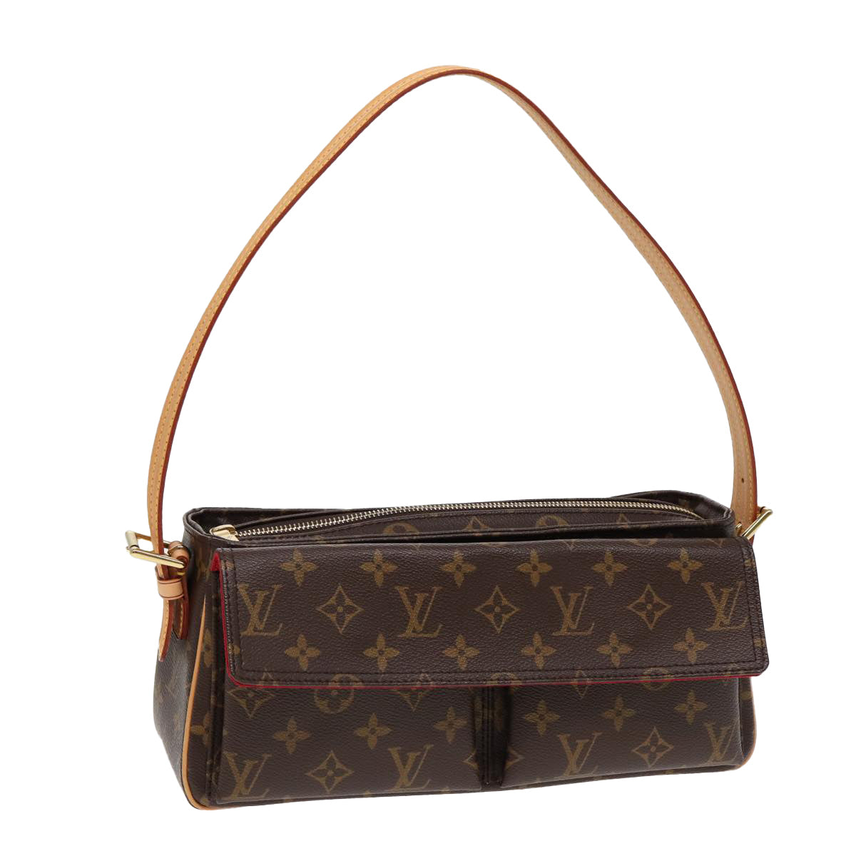 LOUIS VUITTON Monogram Viva Cite MM Shoulder Bag M51164 LV Auth 85939A