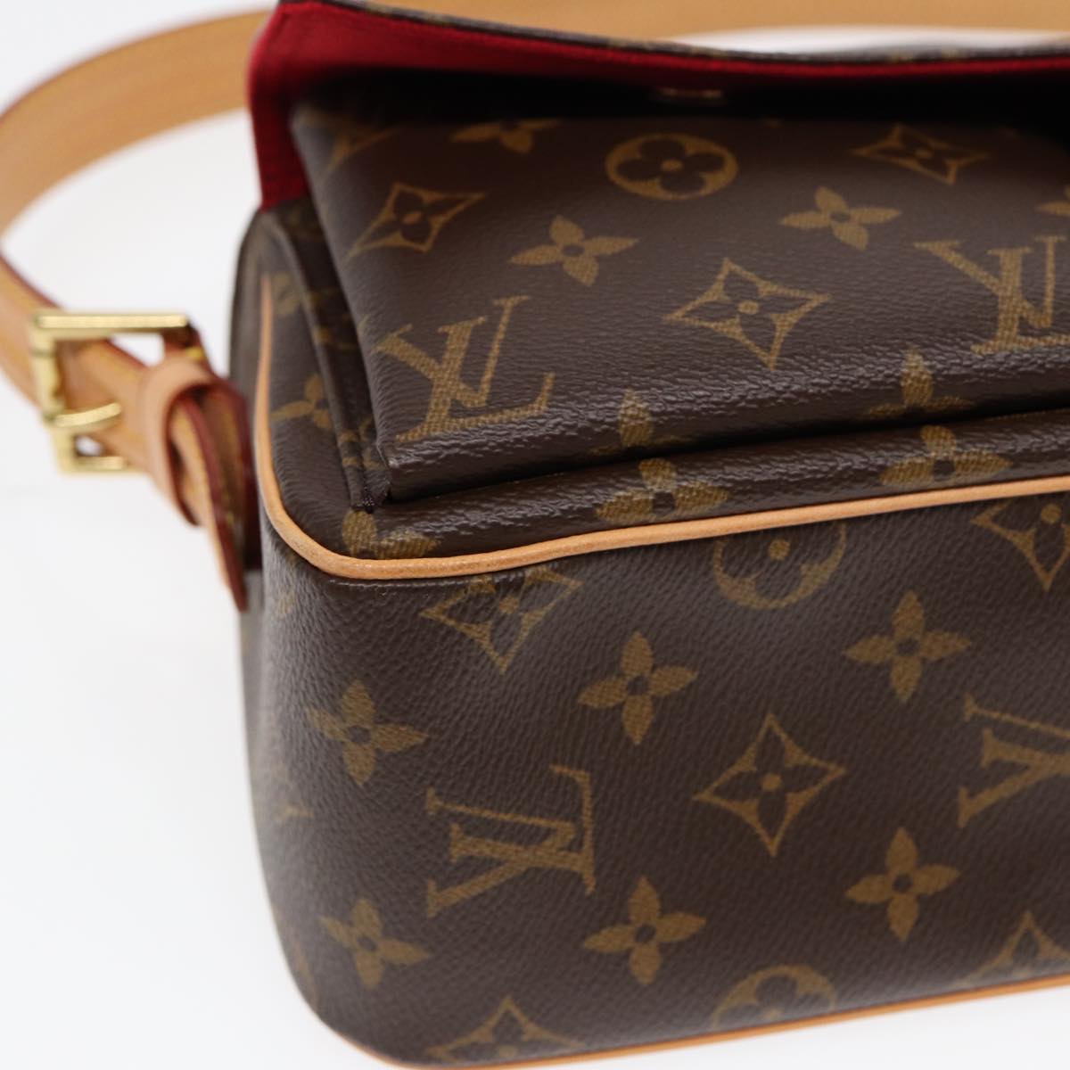 LOUIS VUITTON Monogram Viva Cite MM Shoulder Bag M51164 LV Auth 85939A