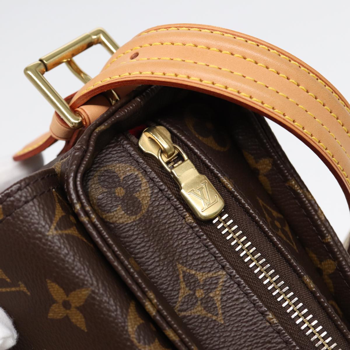 LOUIS VUITTON Monogram Viva Cite MM Shoulder Bag M51164 LV Auth 85939A