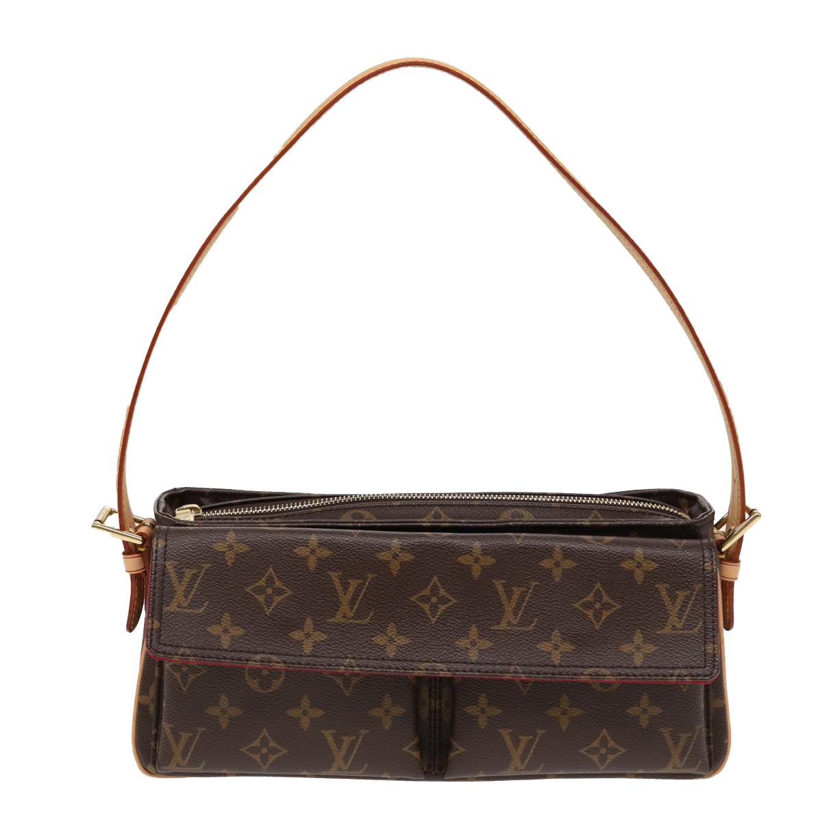 LOUIS VUITTON Monogram Viva Cite MM Shoulder Bag M51164 LV Auth 85939A