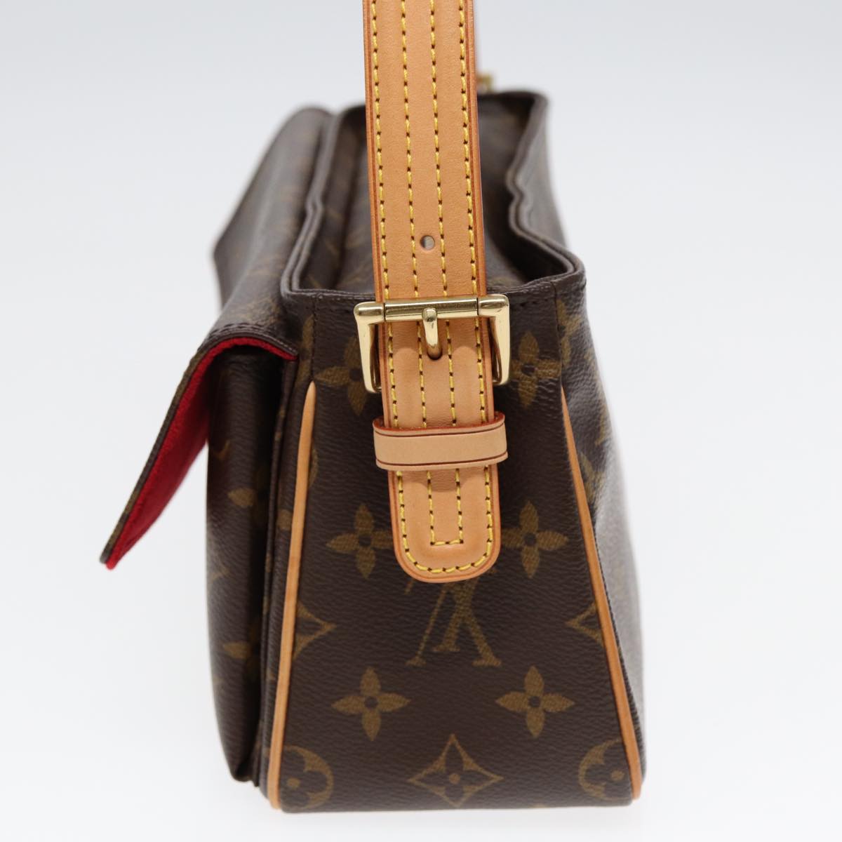 LOUIS VUITTON Monogram Viva Cite MM Shoulder Bag M51164 LV Auth 85939A