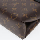 LOUIS VUITTON Monogram Rocky BB Hand Bag 2way Black M44141 LV Auth 85942A-16