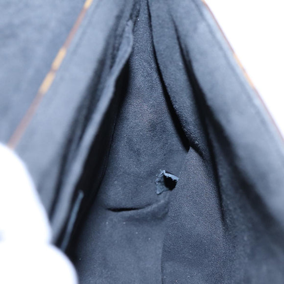 LOUIS VUITTON Monogram Rocky BB Hand Bag 2way Black M44141 LV Auth 85942A