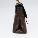 LOUIS VUITTON Monogram Rocky BB Hand Bag 2way Black M44141 LV Auth 85942A-3