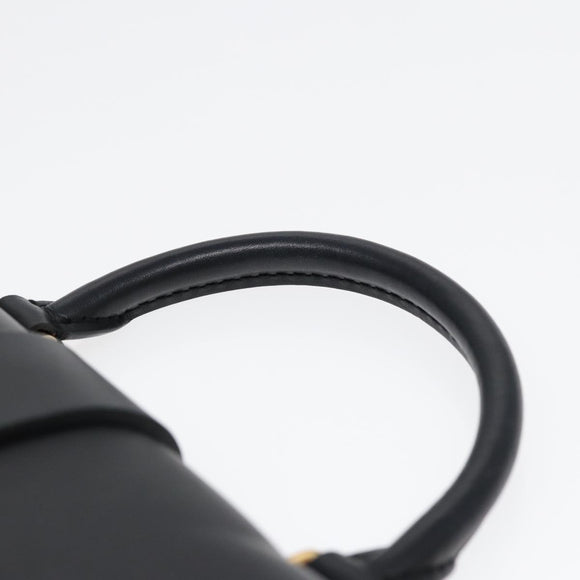 LOUIS VUITTON Monogram Rocky BB Hand Bag 2way Black M44141 LV Auth 85942A