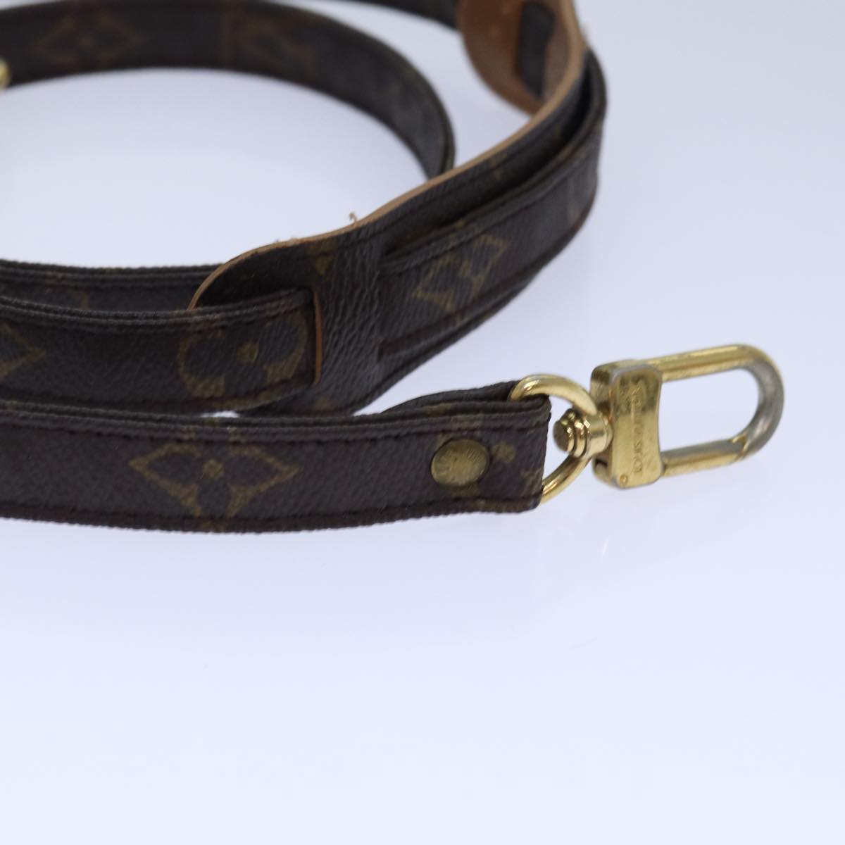 LOUIS VUITTON Monogram Shoulder Strap 42.9"" LV Auth 85945 - 0