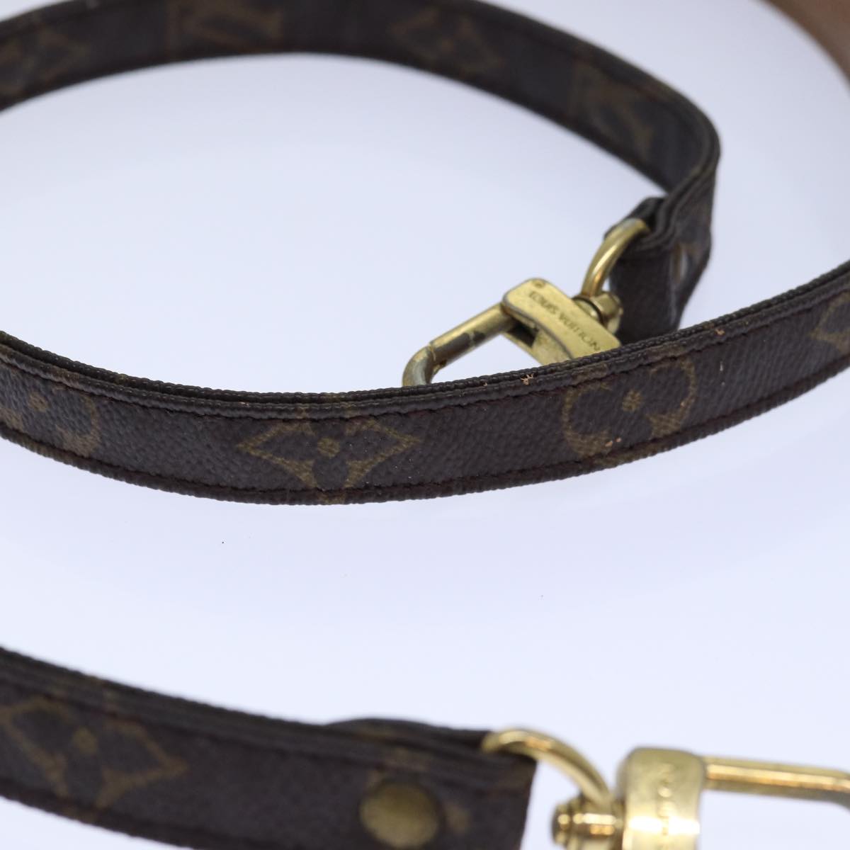 LOUIS VUITTON Monogram Shoulder Strap 42.9"" LV Auth 85945