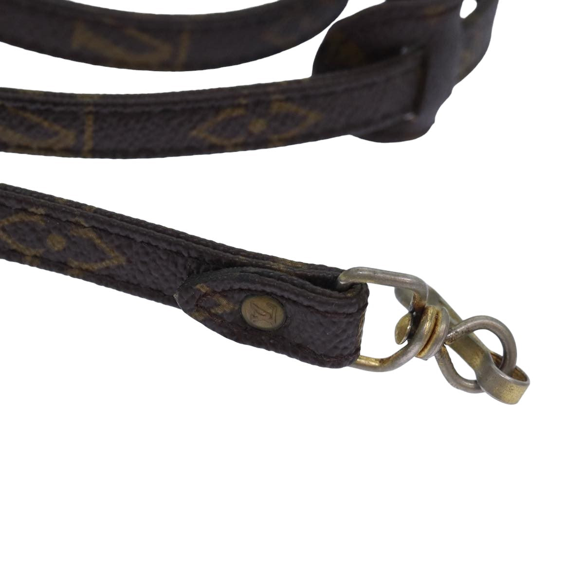 LOUIS VUITTON Monogram Shoulder Strap Vintage 45.7"" LV Auth 85947 - 0