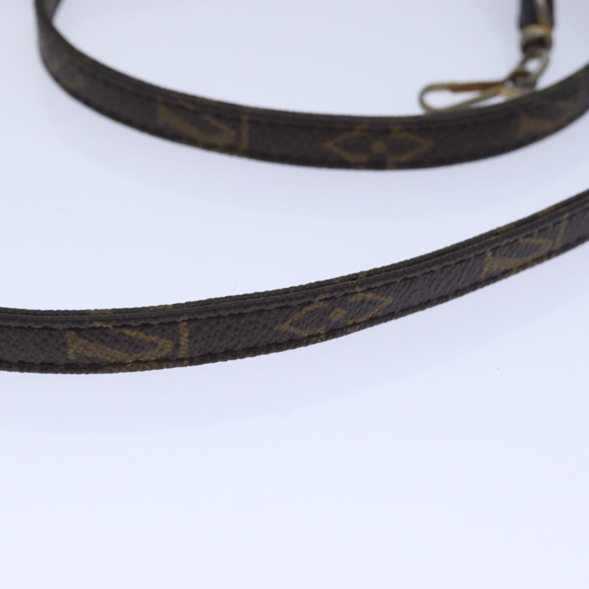 LOUIS VUITTON Monogram Shoulder Strap Vintage 45.7"" LV Auth 85947