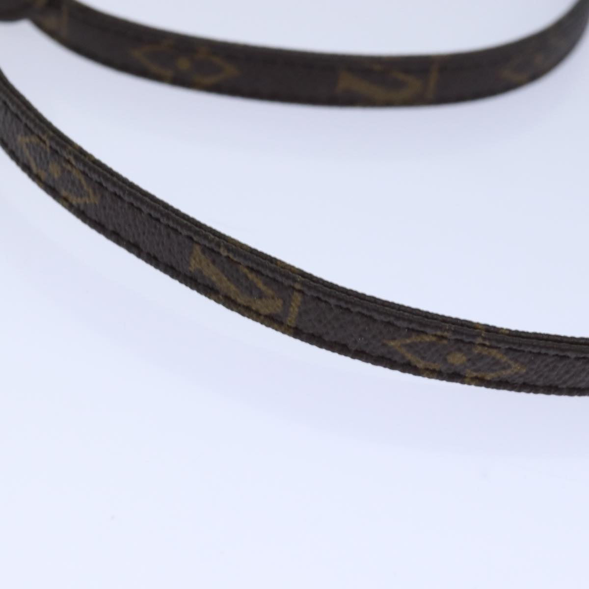 LOUIS VUITTON Monogram Shoulder Strap Vintage 45.7"" LV Auth 85947