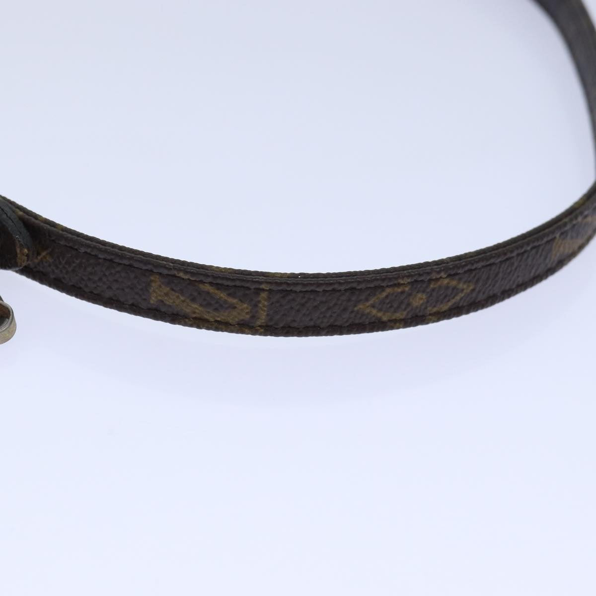 LOUIS VUITTON Monogram Shoulder Strap Vintage 45.7"" LV Auth 85947