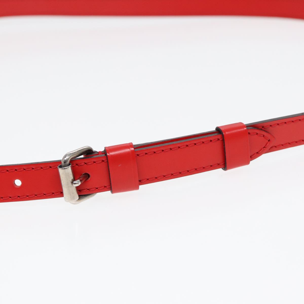 LOUIS VUITTON Epi Adjustable Shoulder Strap 37.4""-44.5"" Red LV Auth 85951