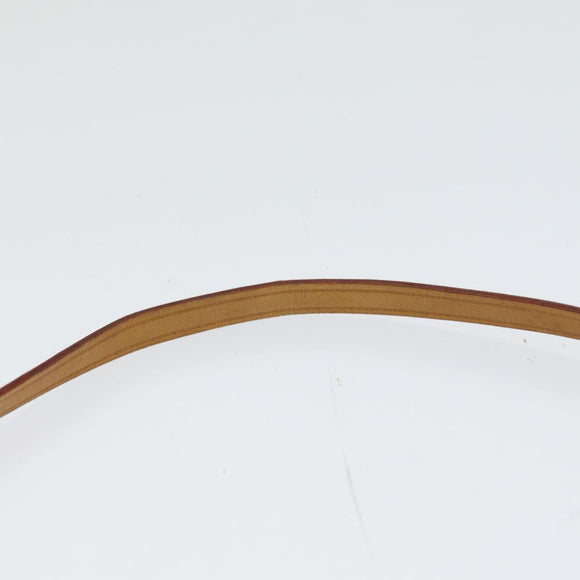 LOUIS VUITTON Monogram Vernis Motto Pouch Lime Yellow M91059 LV Auth 85955