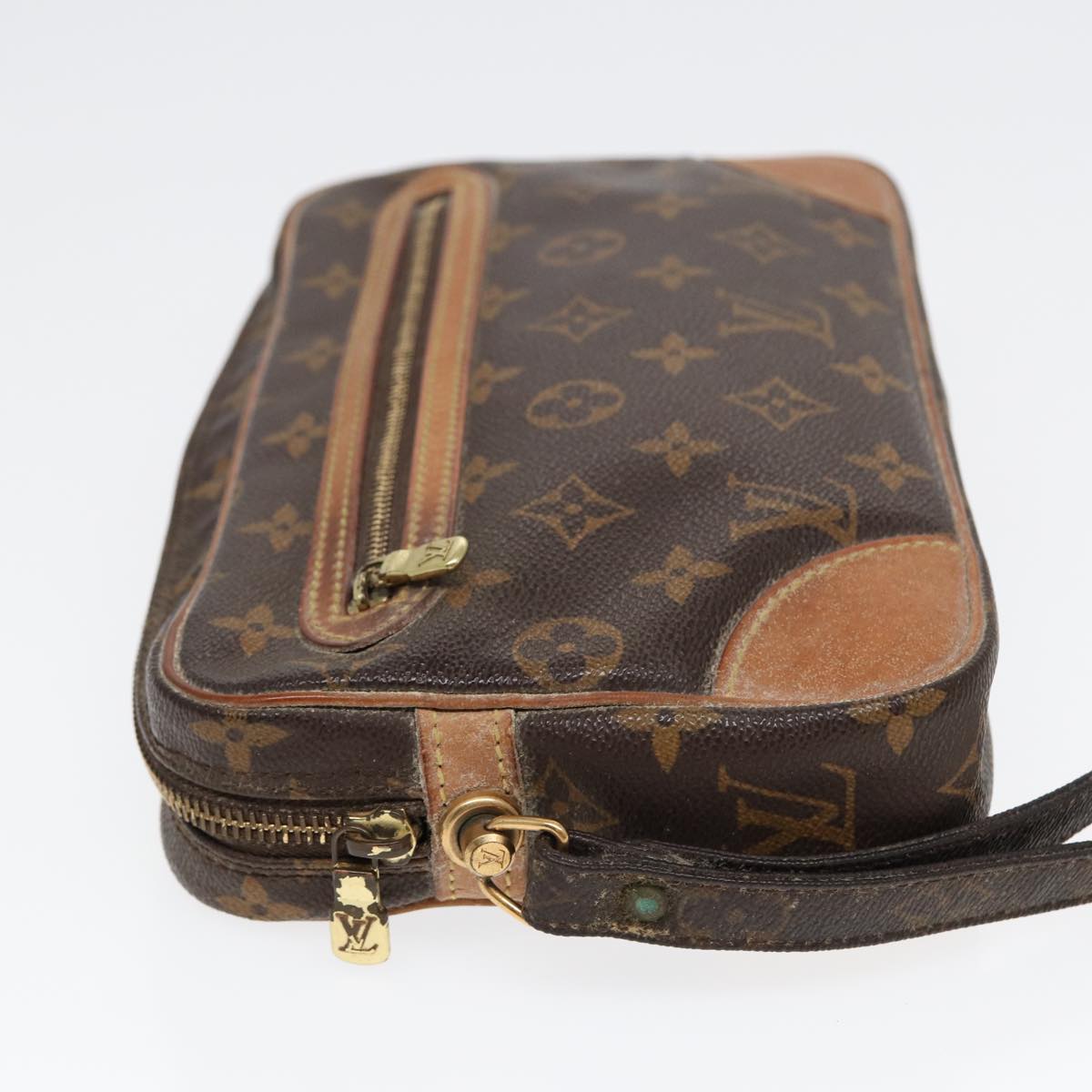 LOUIS VUITTON Monogram Marly Dragonne GM Clutch Bag M51825 LV Auth 85956