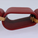LOUIS VUITTON Nomad LOUNGE CHAIR Object Red LV Auth 85957SM-13