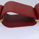 LOUIS VUITTON Nomad LOUNGE CHAIR Object Red LV Auth 85957SM-20
