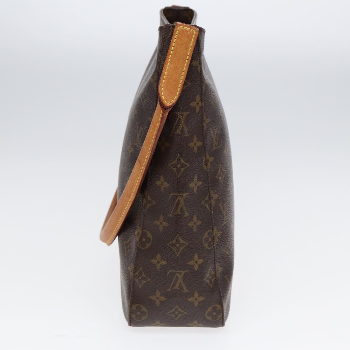 LOUIS VUITTON Monogram Looping GM Shoulder Bag M51145 LV Auth 85962