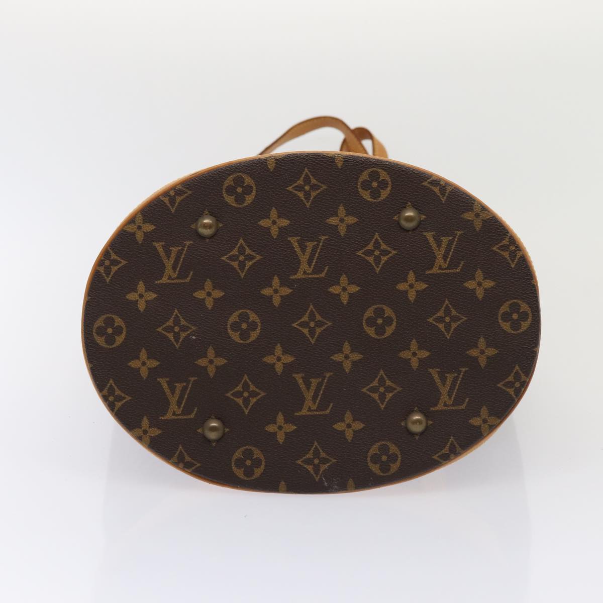 LOUIS VUITTON Monogram Bucket GM Shoulder Bag M42236 LV Auth 85963