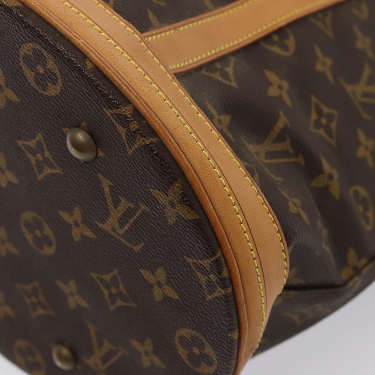 LOUIS VUITTON Monogram Bucket GM Shoulder Bag M42236 LV Auth 85963