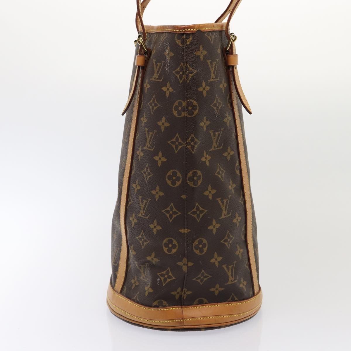 LOUIS VUITTON Monogram Bucket GM Shoulder Bag M42236 LV Auth 85963