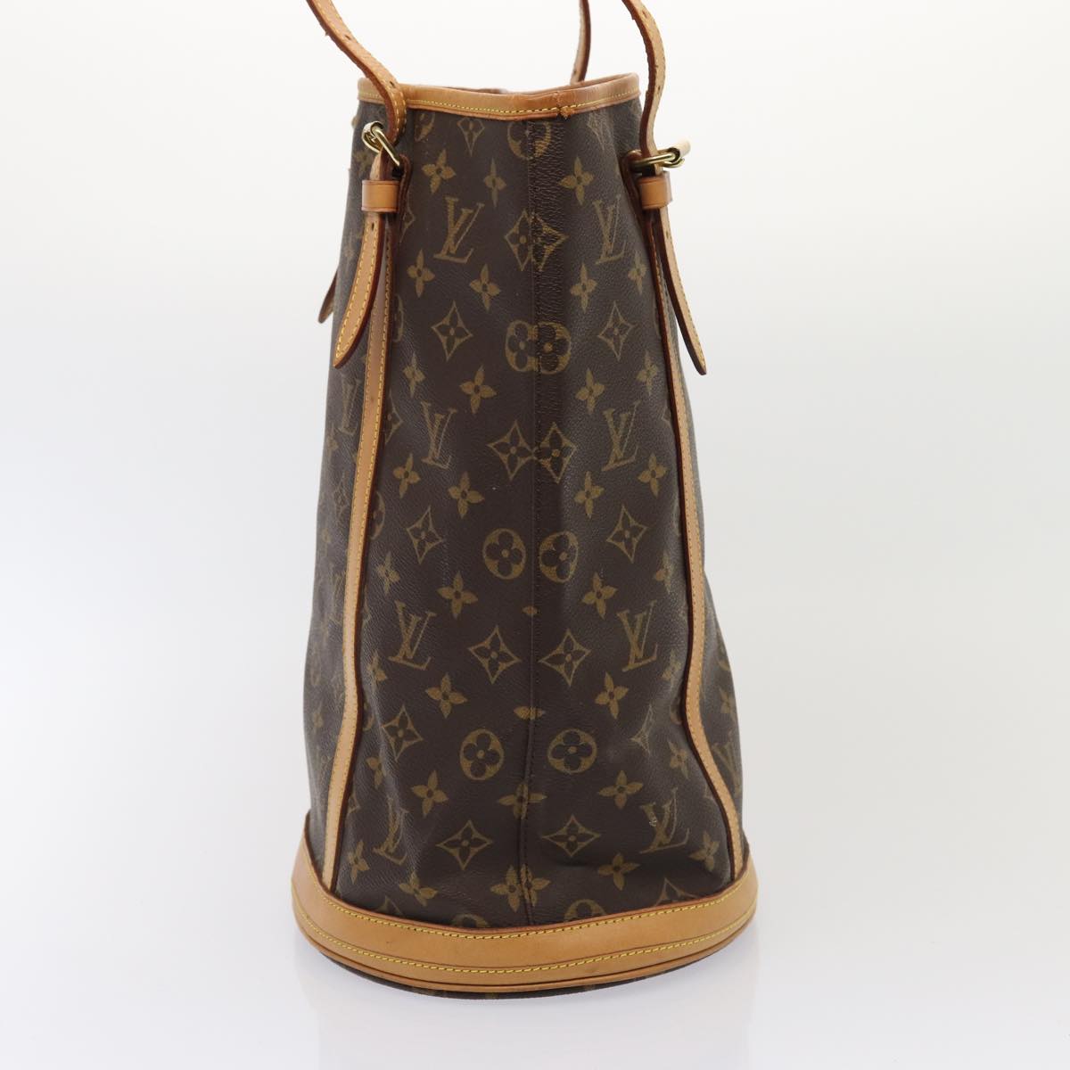 LOUIS VUITTON Monogram Bucket GM Shoulder Bag M42236 LV Auth 85963