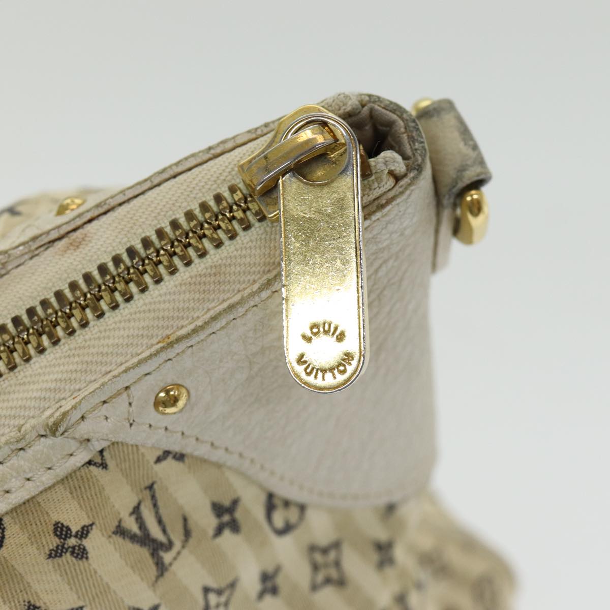 LOUIS VUITTON Monogram Mini Lin Croisette Marina GM Bag 2way M95492 Auth 85970